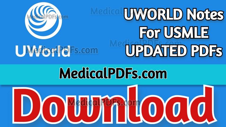 UWORLD Notes For USMLE 2022 UPDATED PDFs Free Download