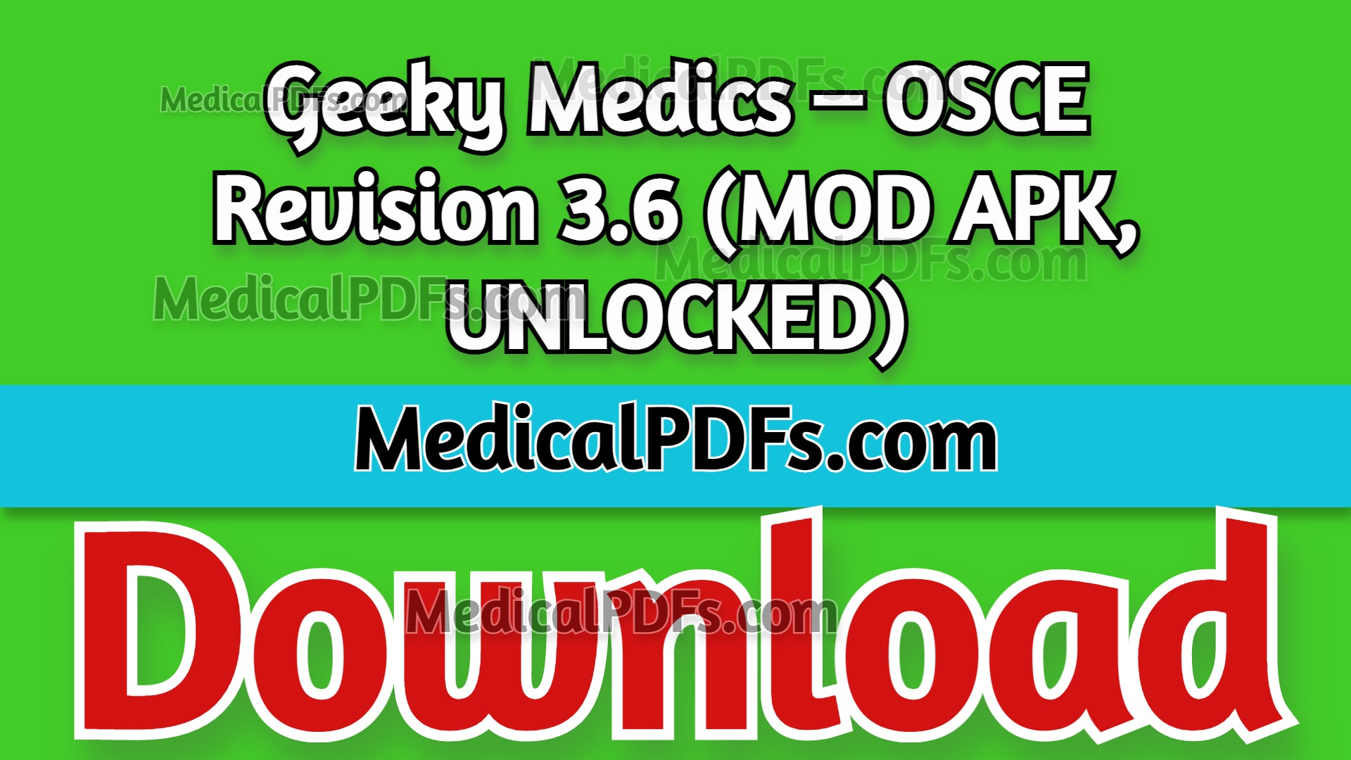 Geeky Medics OSCE Revision 3 6 (MOD APK UNLOCKED) Download Medical