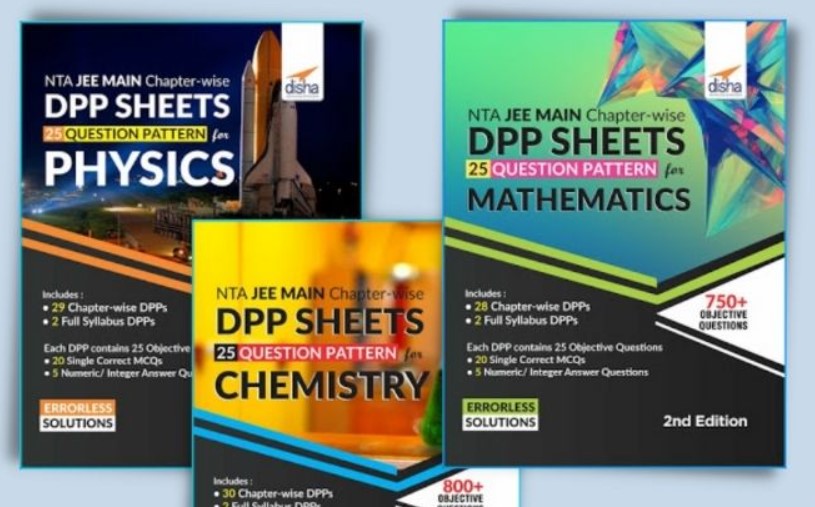 DISHA Chapter-wise DPP Sheets For JEE Main PDF Free